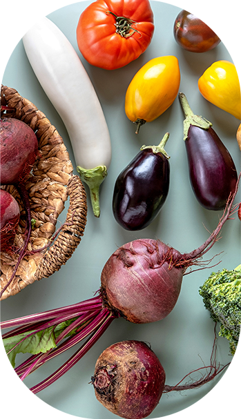 Warzywa i produkty spożywcze